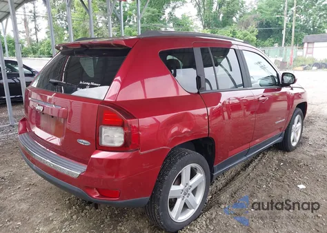 2014 Jeep Compass High Altitude из США, поврежденный, VIN 1C4NJCEA6ED680699